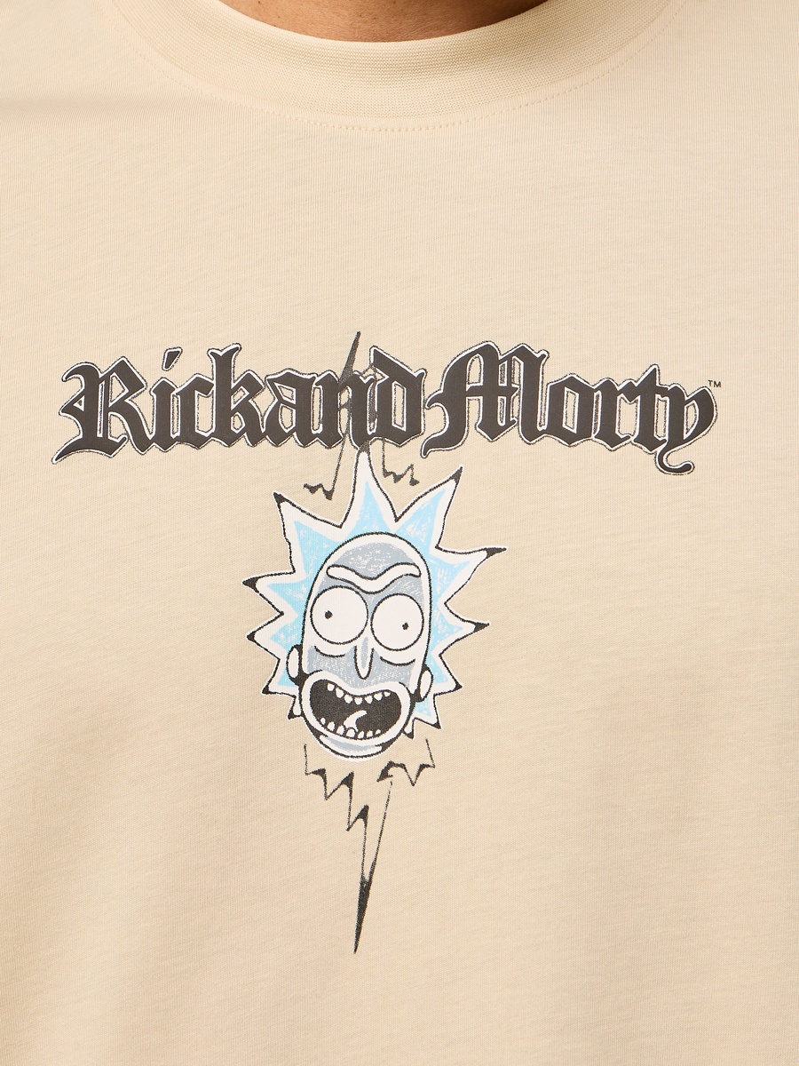 Rick and Morty Print T-Shirt