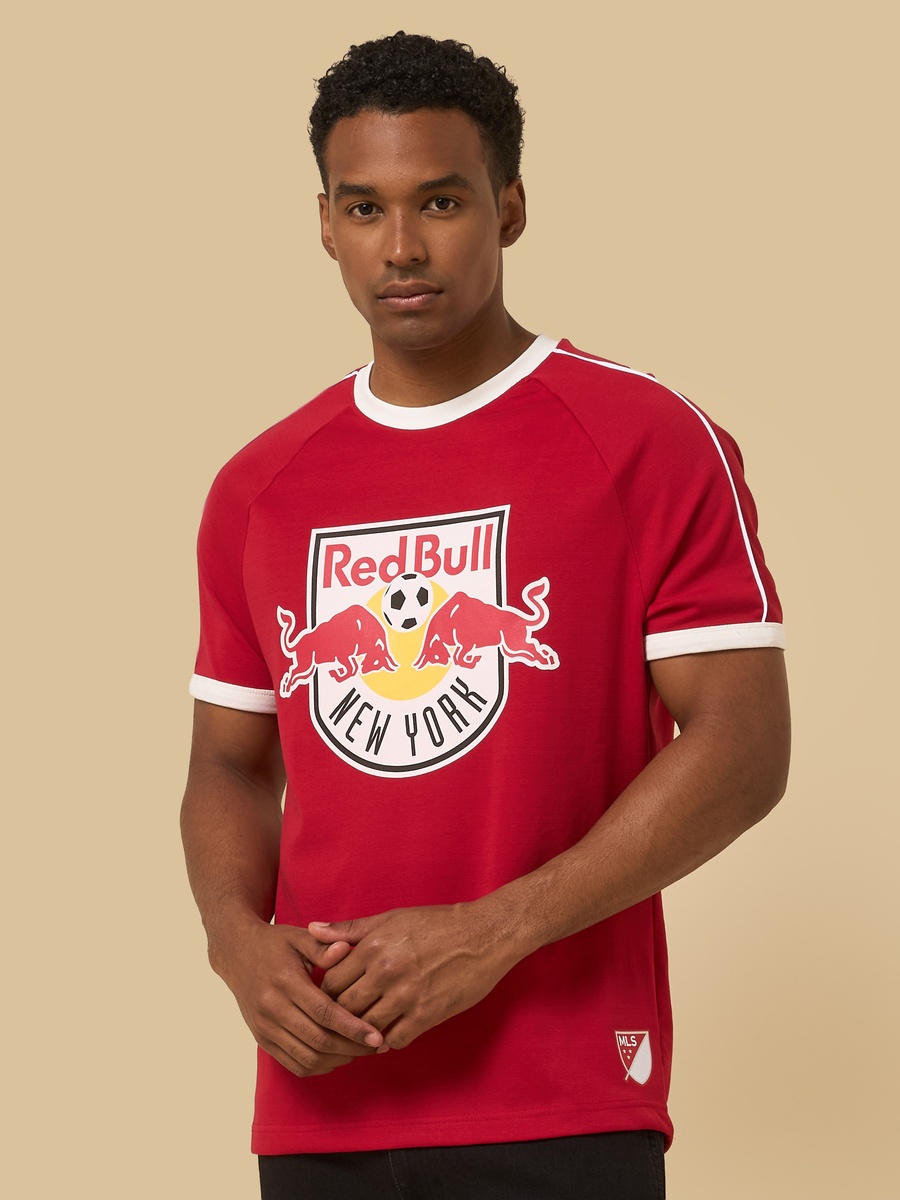 New York Red Bulls Print Oversized T-Shirt