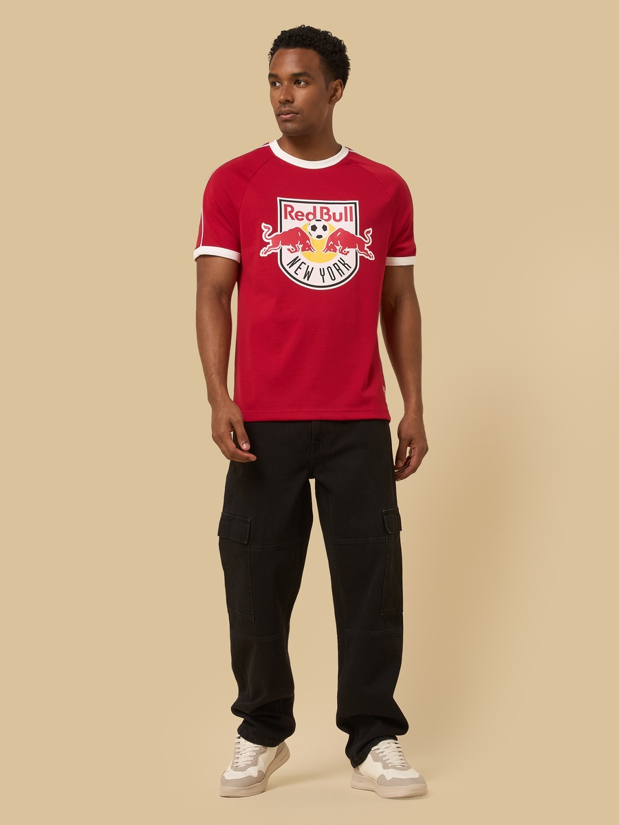 New York Red Bulls Print Oversized T-Shirt