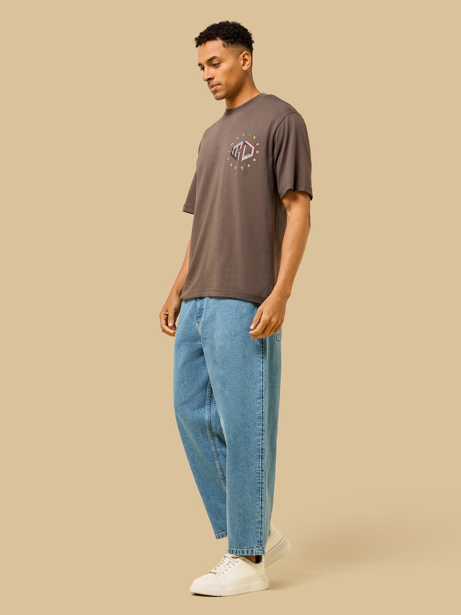 Imagine Dragons Print Oversized T-Shirt