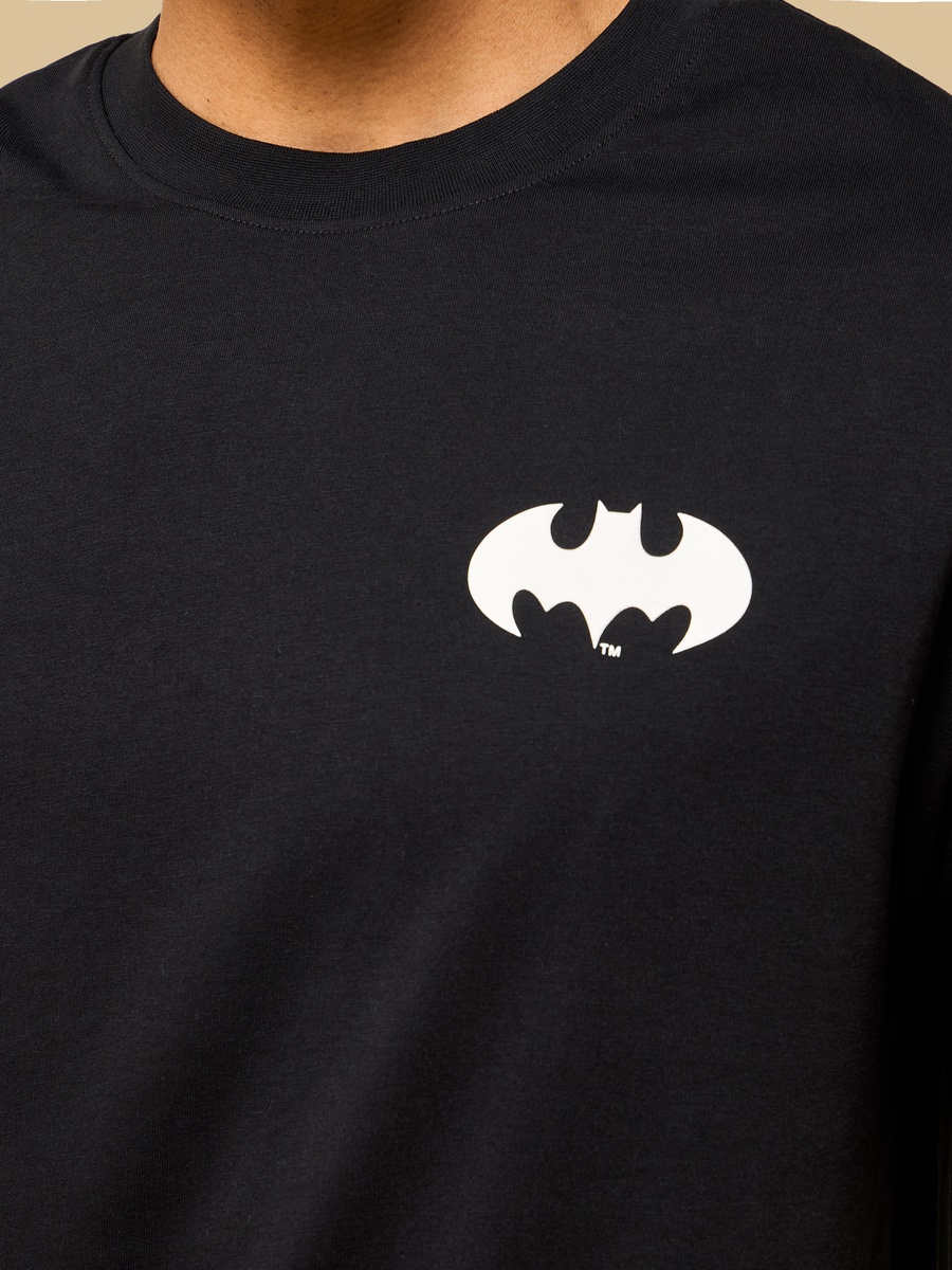 Batman Print Relaxed Fit T-Shirt