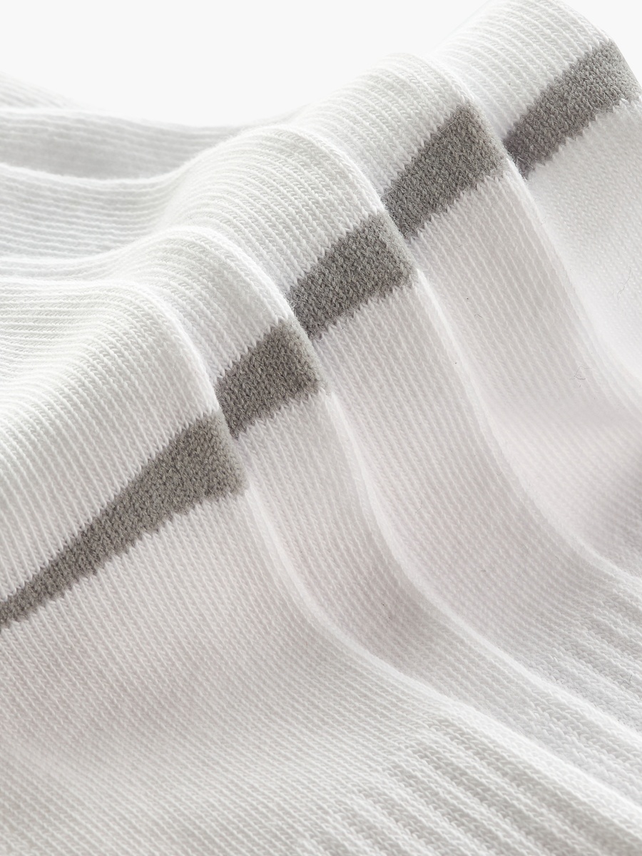 Pack of 6 Ankle Length Cotton Sports Socks