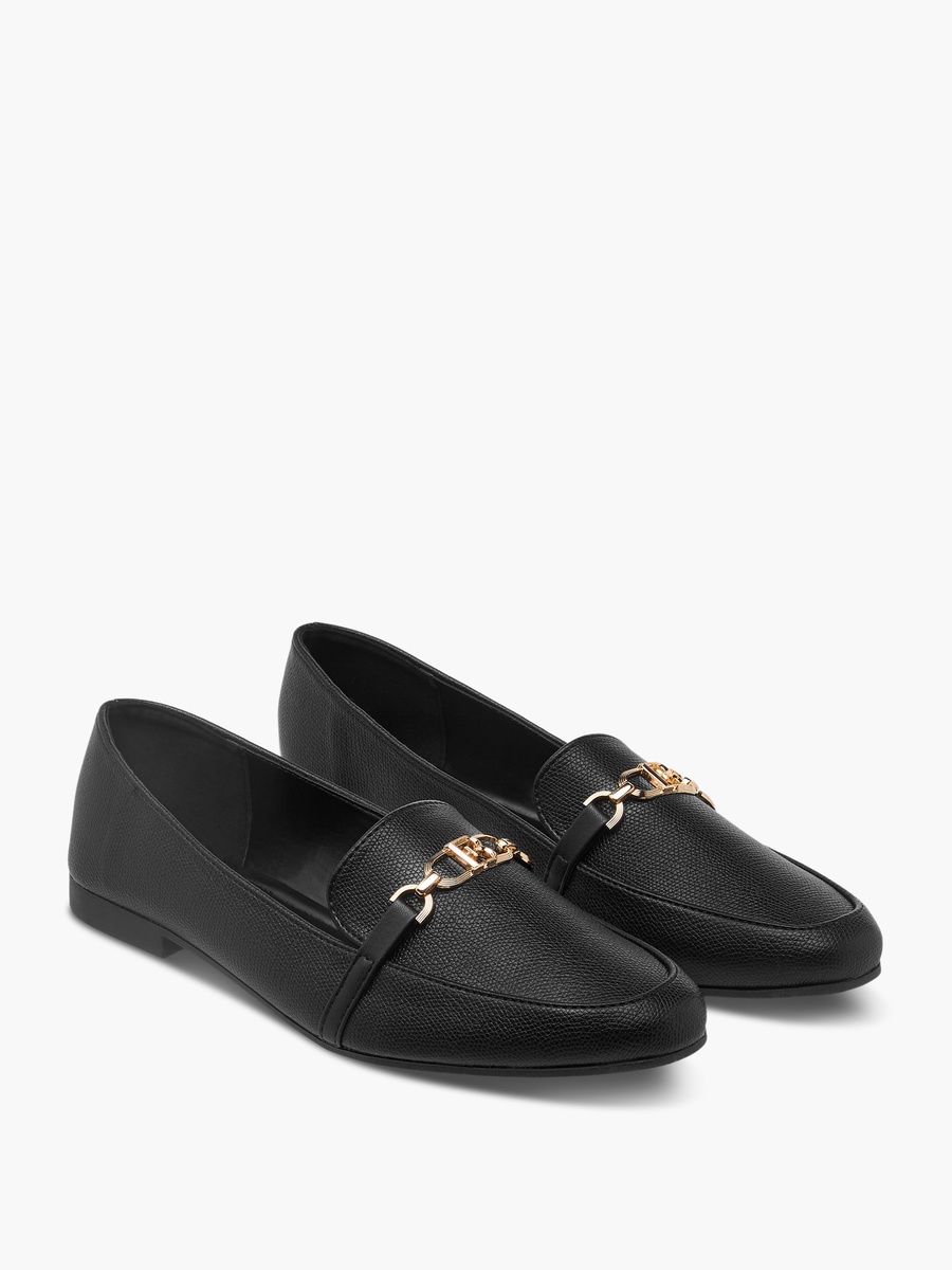 Women Metallic Detail Loafers