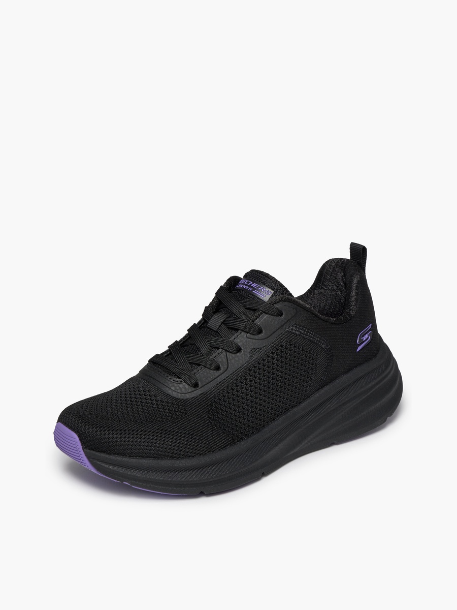 Women BOBS SKILLZ Lace-Up Sports Shoes - 117755-BBK-CP