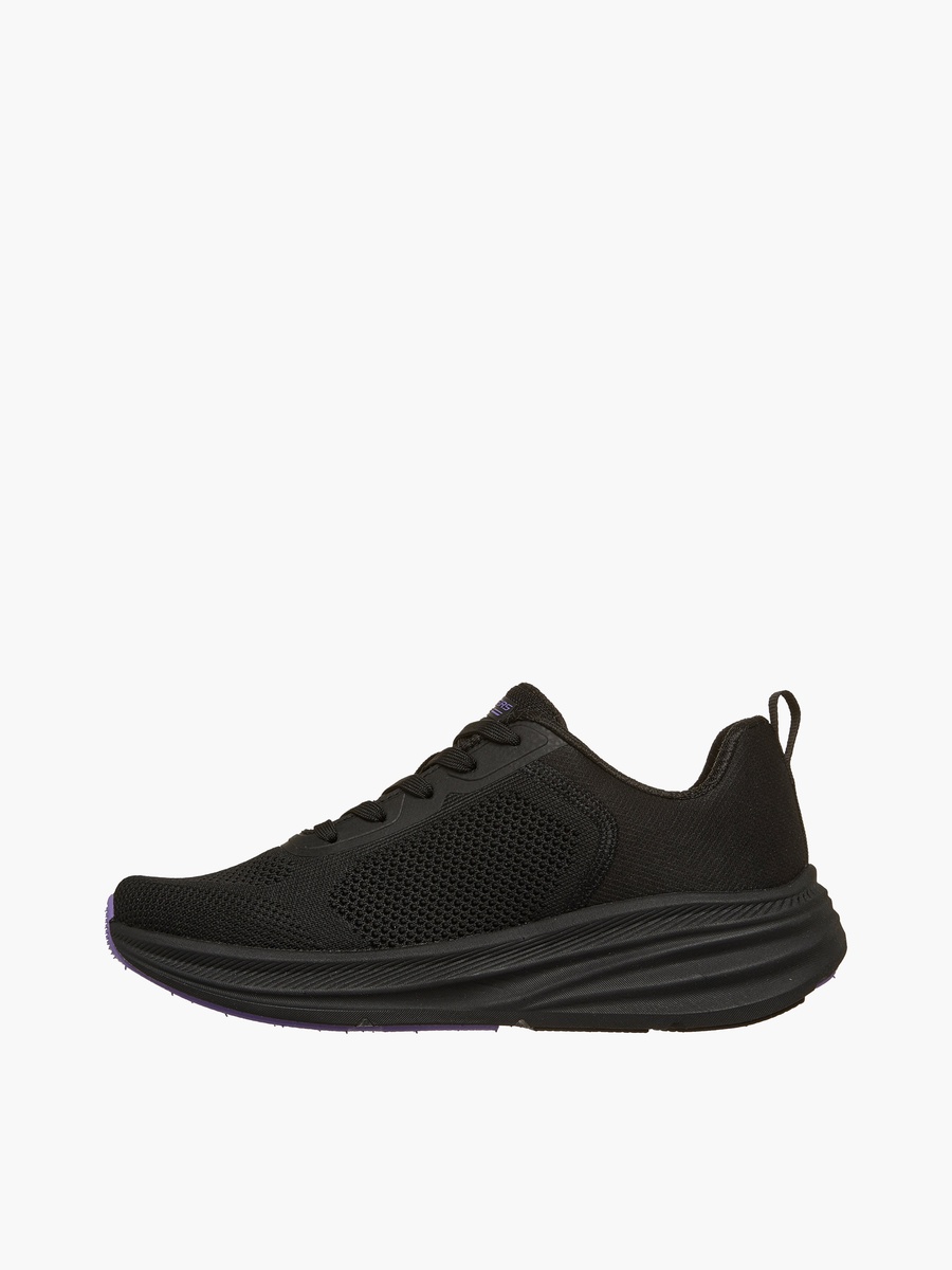 Women BOBS SKILLZ Lace-Up Sports Shoes - 117755-BBK-CP