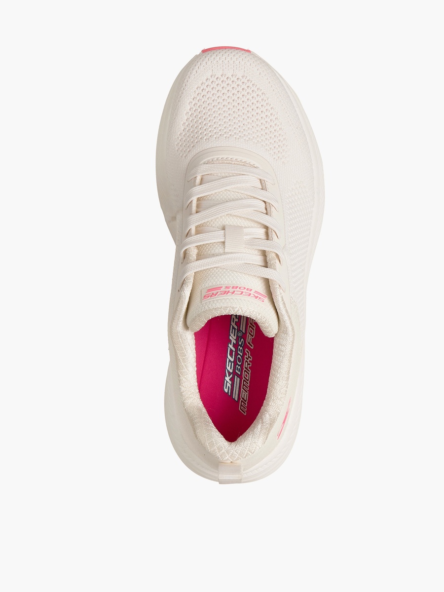 Women BOBS SKILLZ Lace-Up Sports Shoes - 117755-NAT-CP