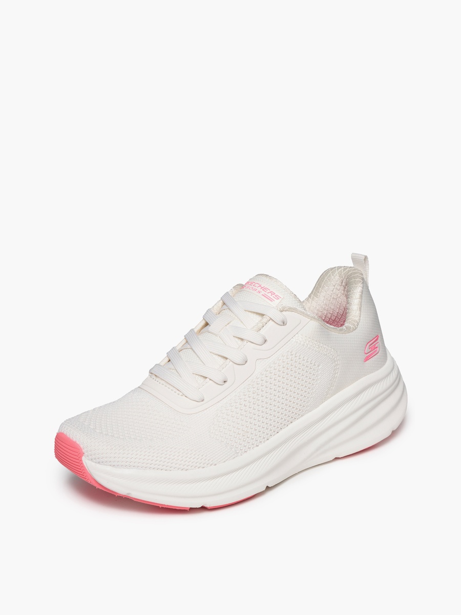 Women BOBS SKILLZ Lace-Up Sports Shoes - 117755-NAT-CP