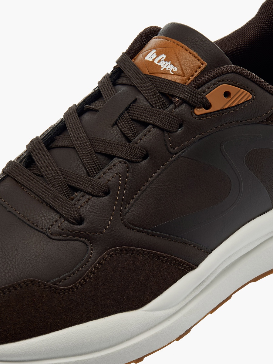 Men Lace-Up Ankle Sneakers