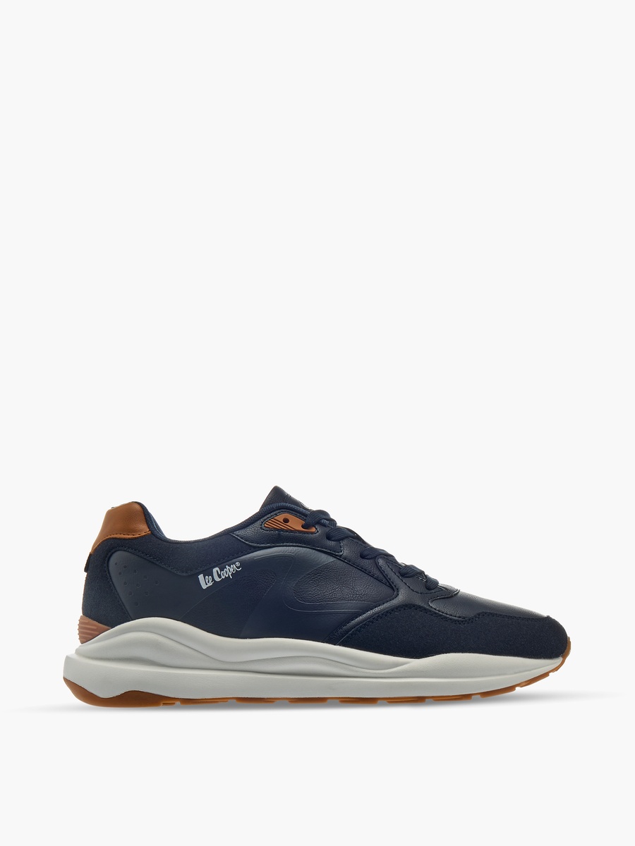 Men Lace-Up Ankle Sneakers