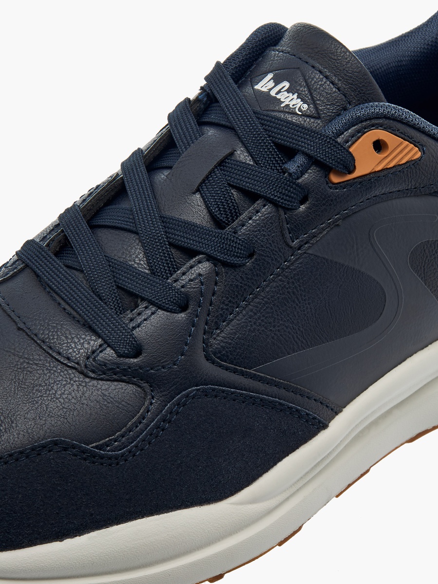 Men Lace-Up Ankle Sneakers