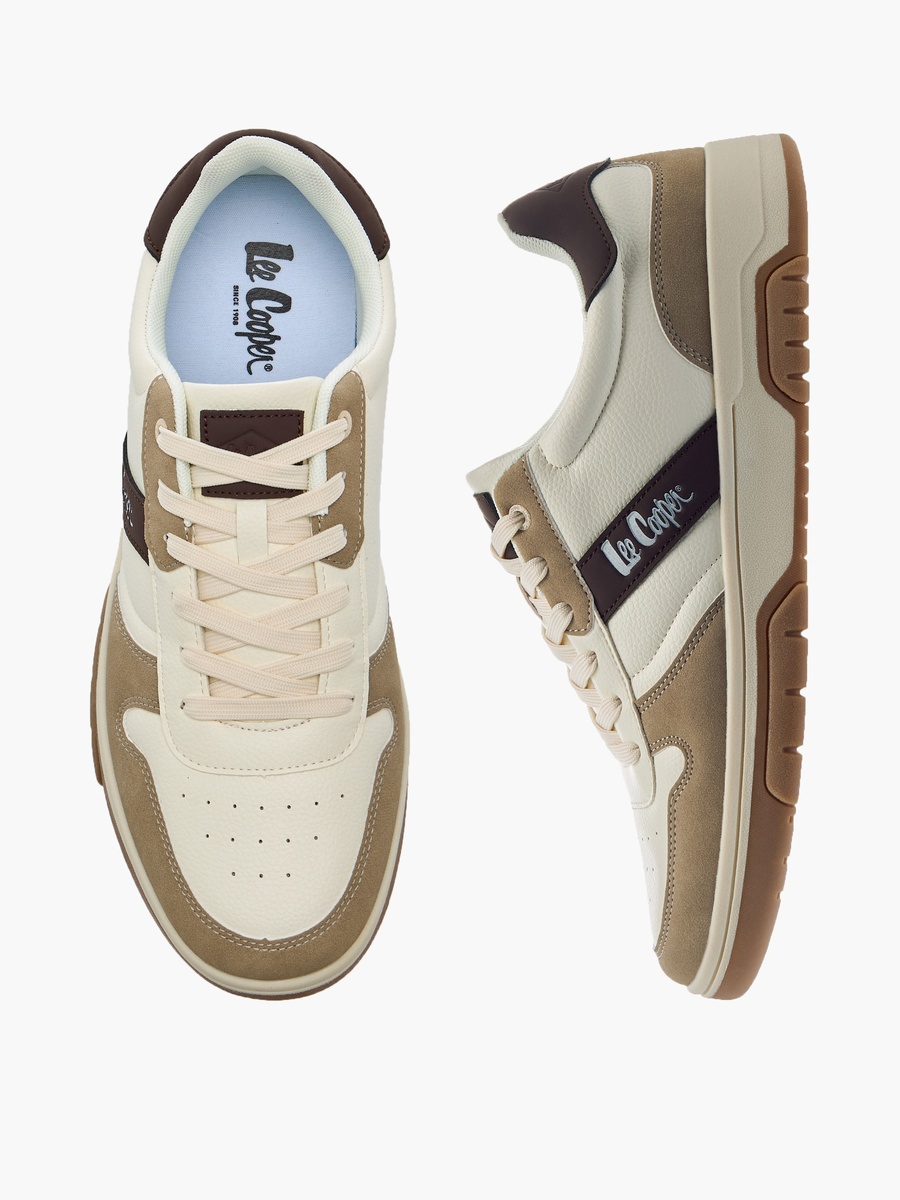 Men Lace-Up Ankle Sneakers
