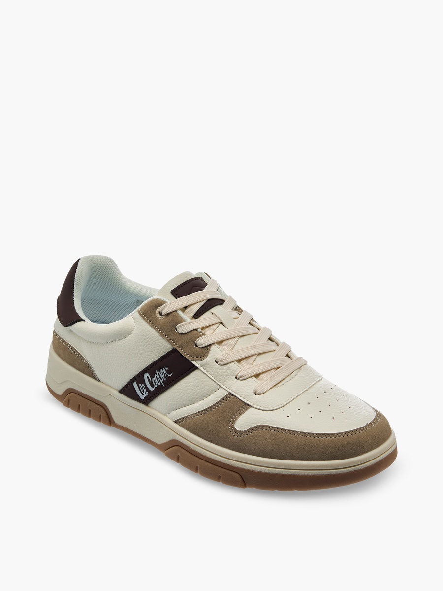 Men Lace-Up Ankle Sneakers
