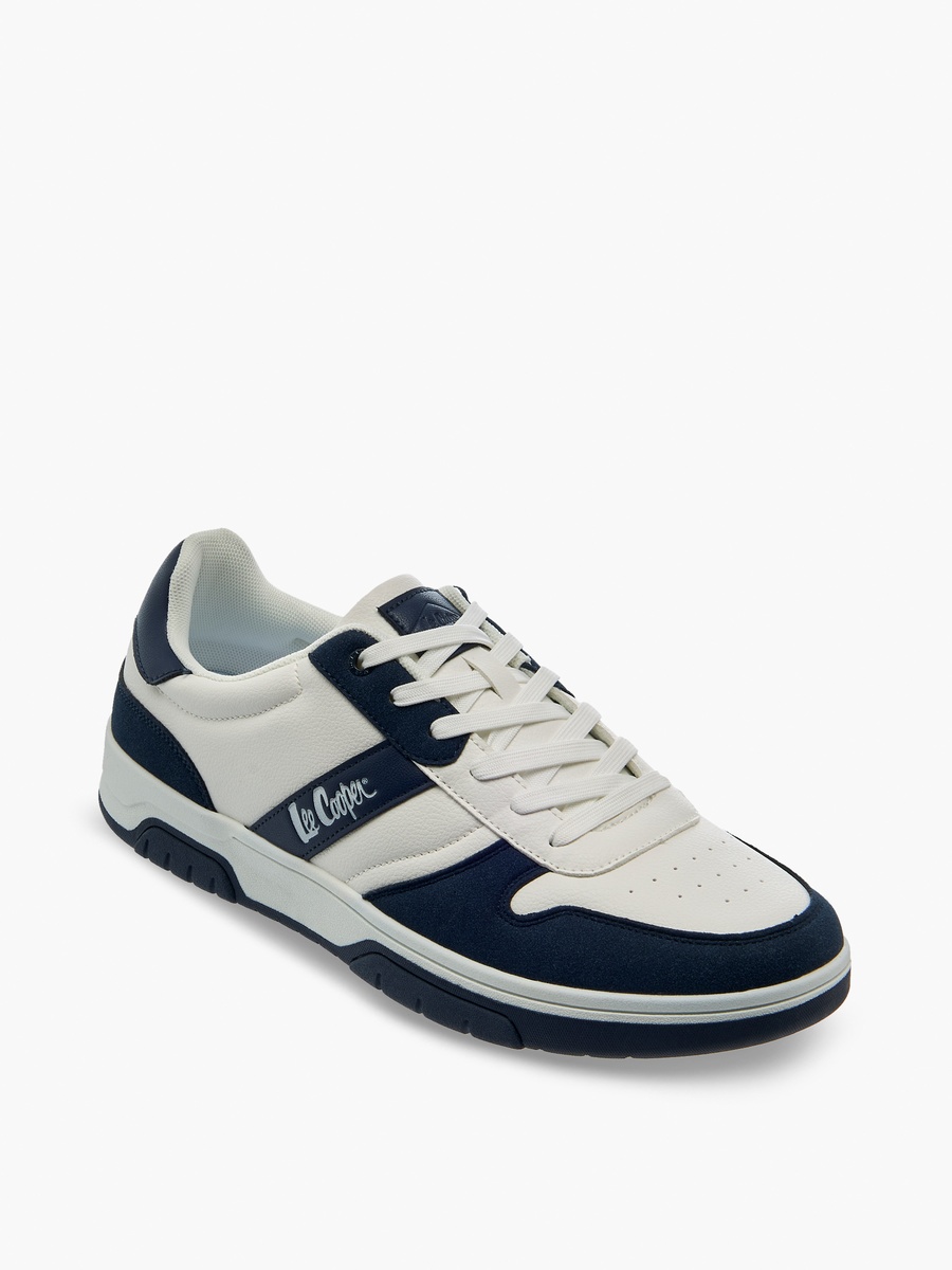 Men Lace-Up Ankle Sneakers