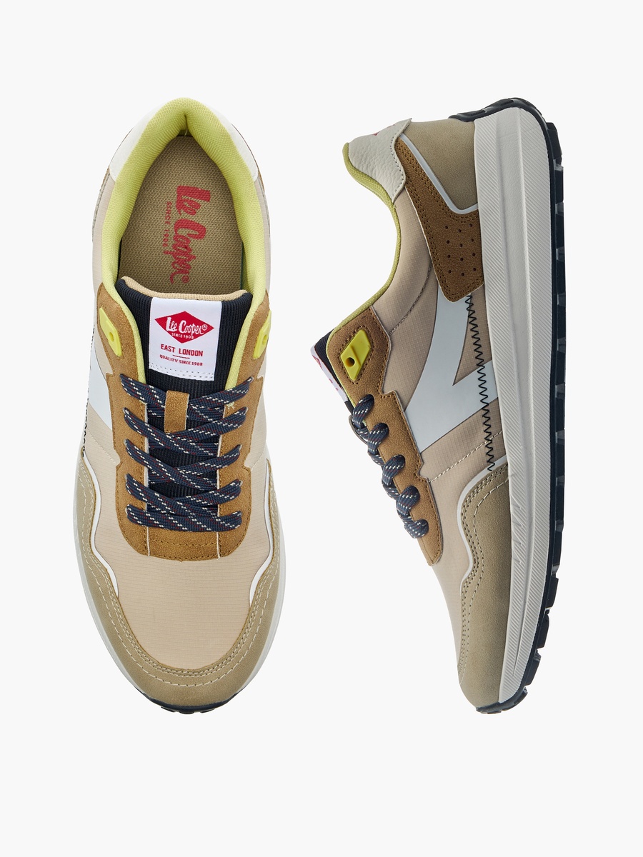 Men Lace-Up Ankle Sneakers