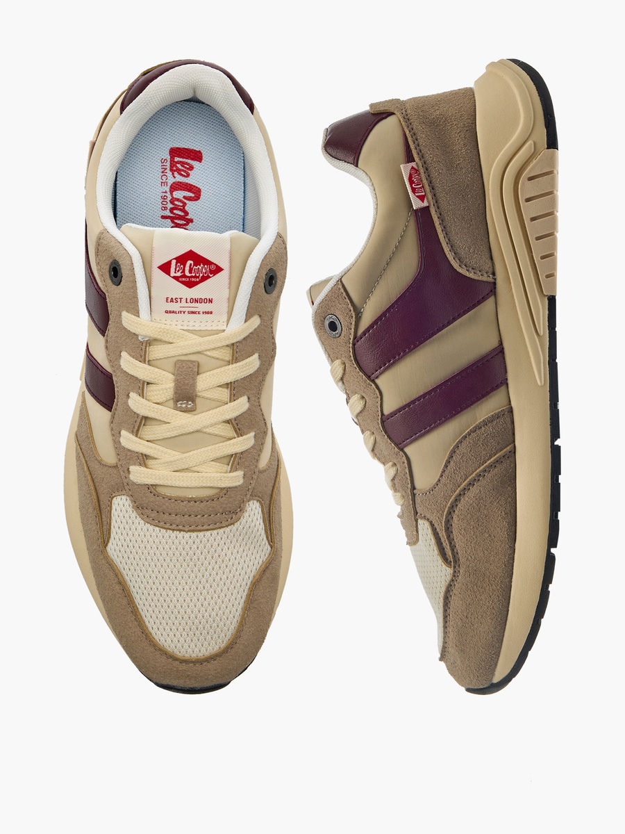 Men Lace-Up Ankle Sneakers