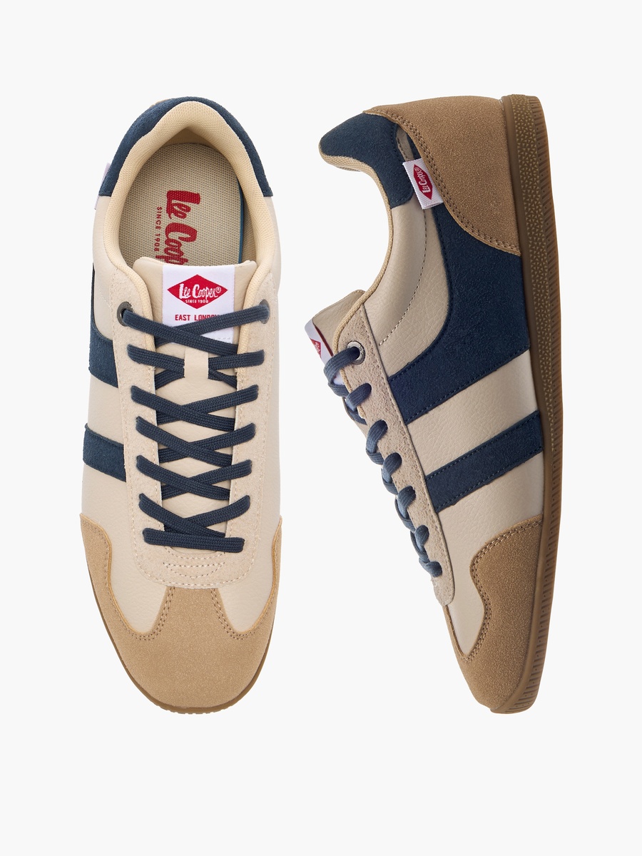 Men Lace-Up Ankle Sneakers