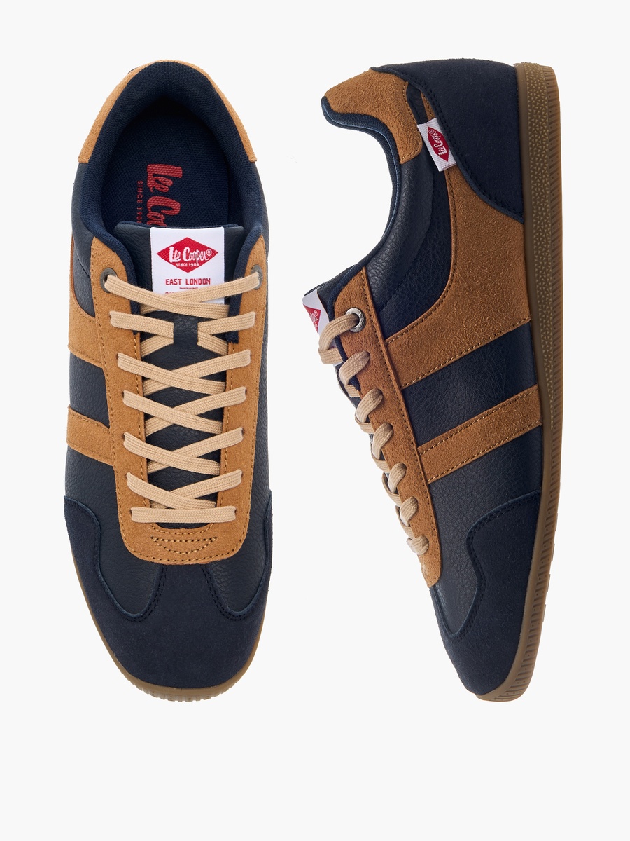 Men Lace-Up Ankle Sneakers