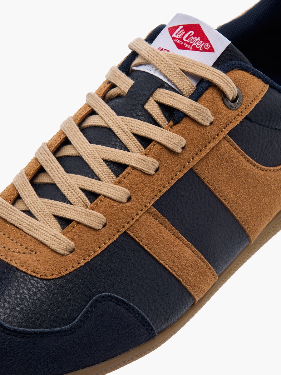 Men Lace-Up Ankle Sneakers