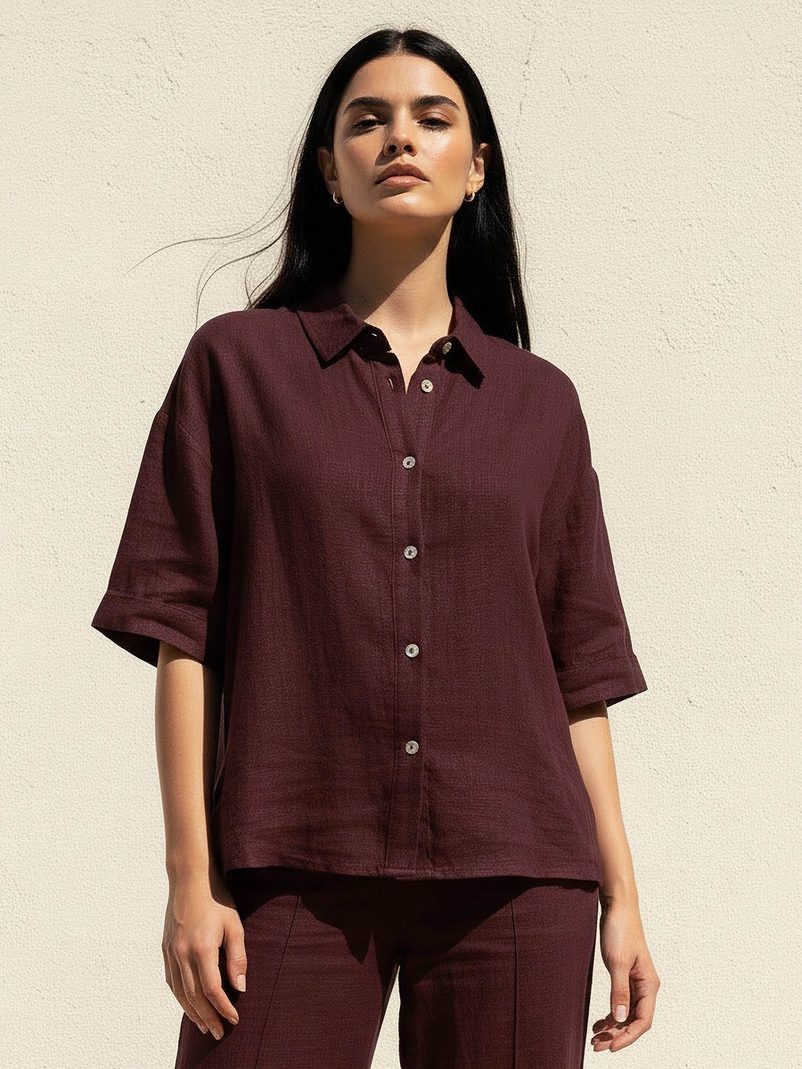 Shirt with Short Sleeves
