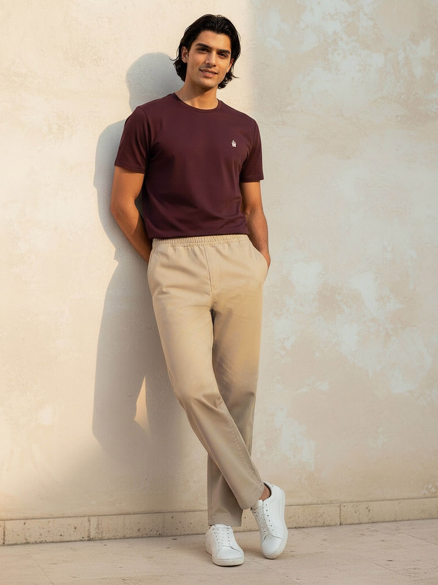 Men Regular Fit Trousers