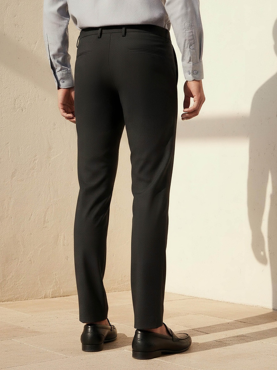 Men Slim Fit Formal Trousers
