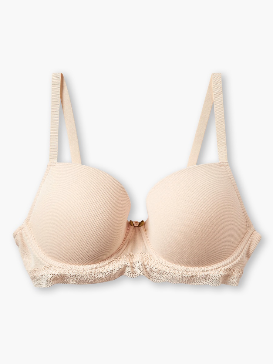 2-Pack Push-Up Bra with Lace Trim