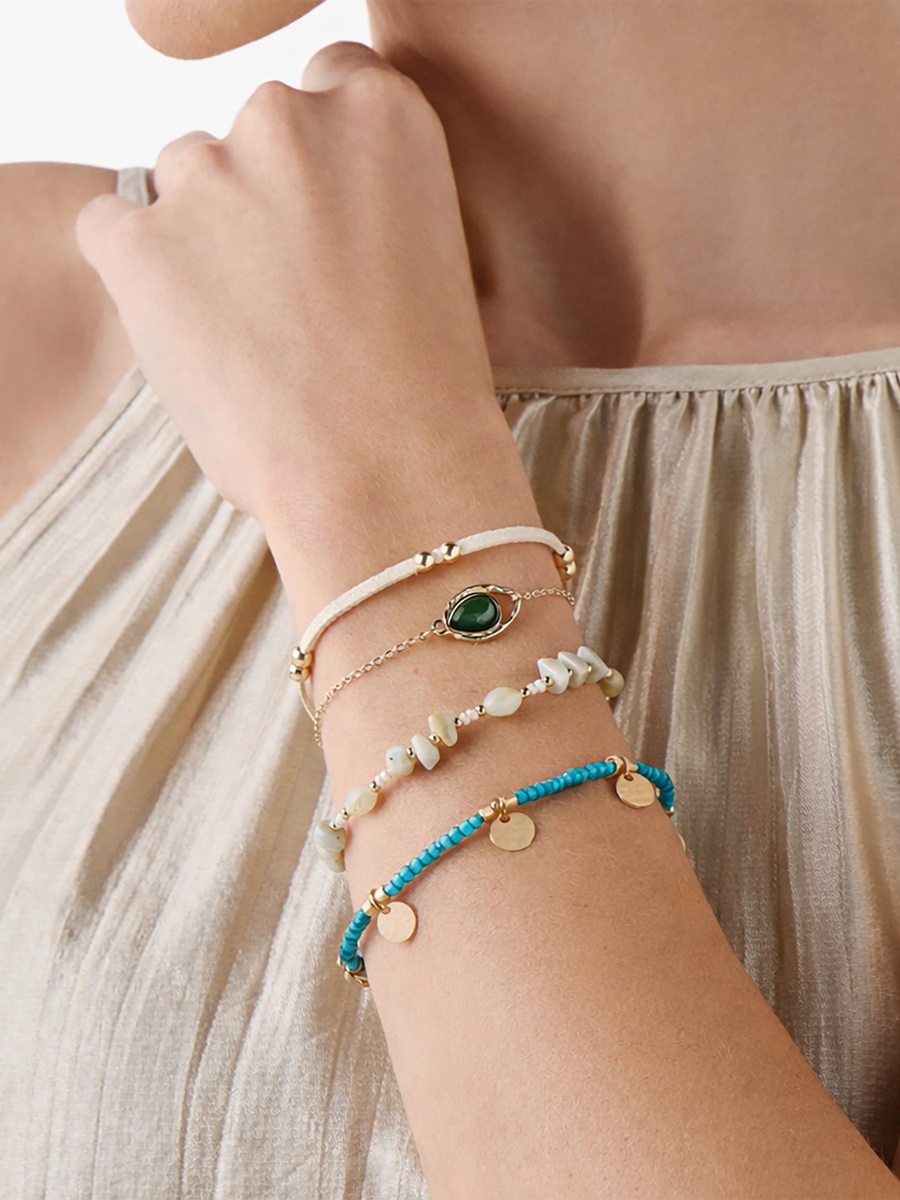 Pack of 4 Embellished Assorted Bracelet