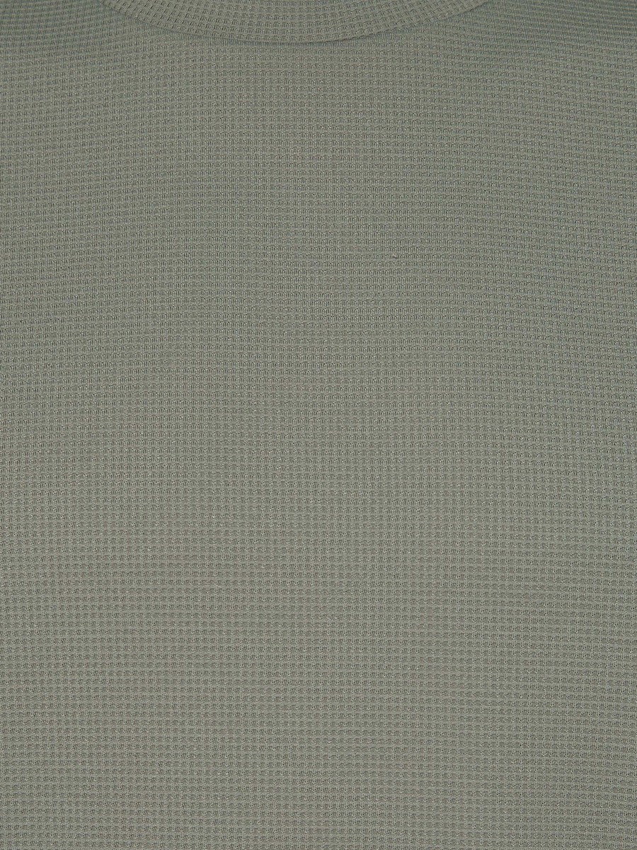Men Waffle Textured T-Shirt