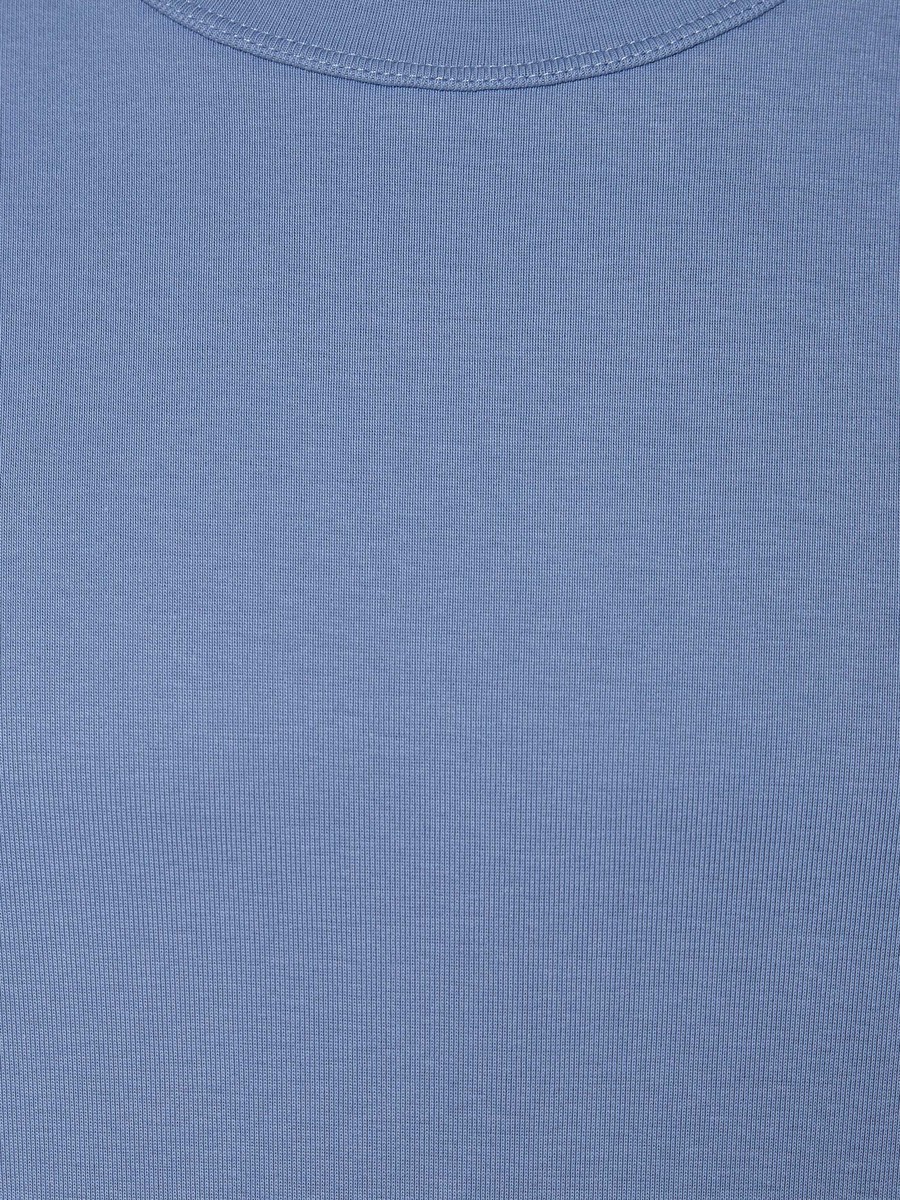 Men Relaxed Fit Crew Neck Short Sleeves Jersey T-Shirt