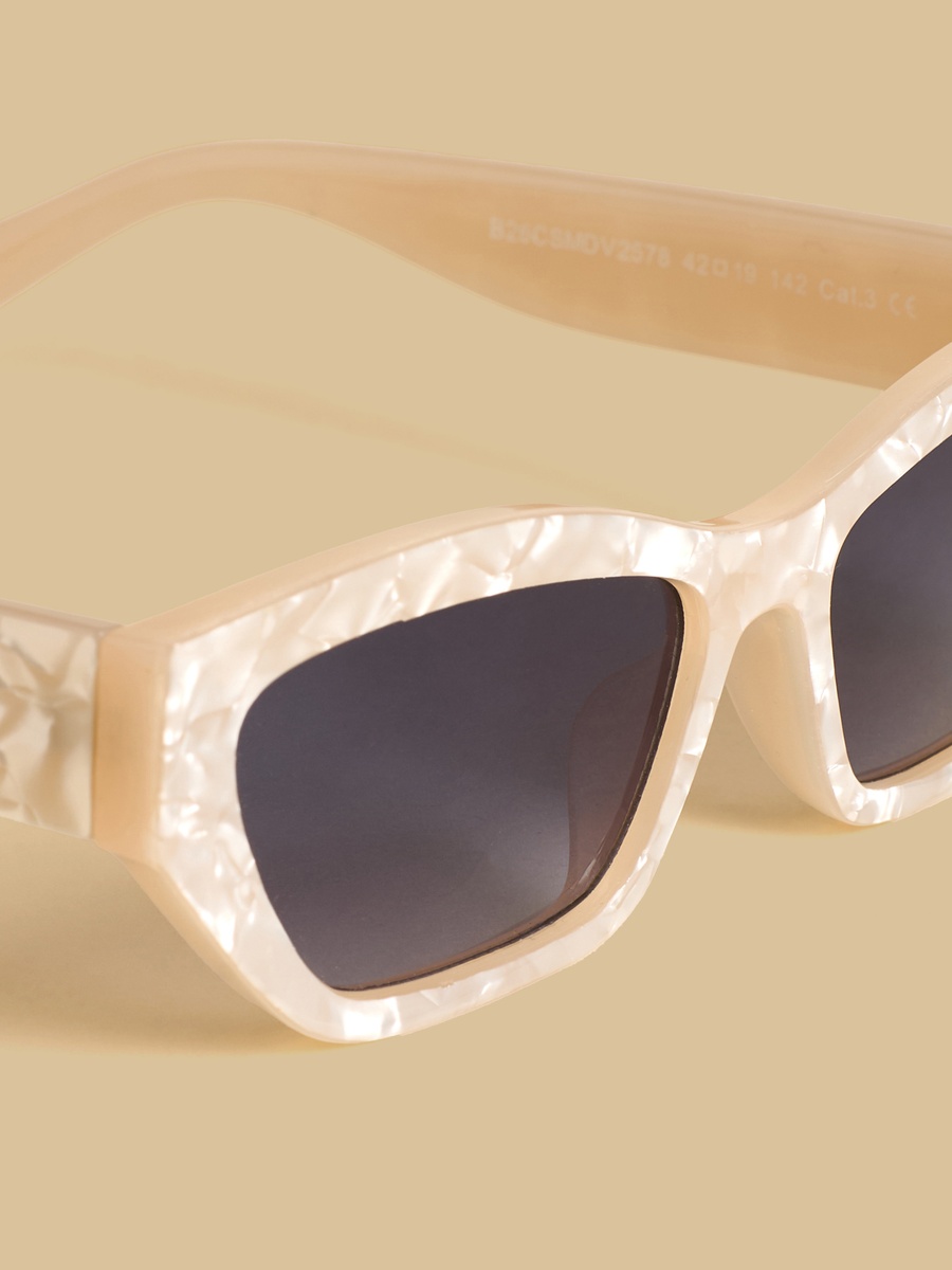 Tinted Lens Full Rim Sunglasses