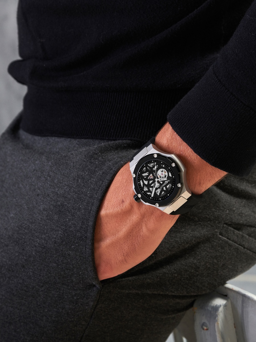 Lucardo Men Automatic Watch, 44mm