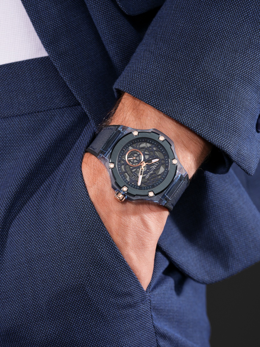 Lucardo Men Analog Watch, 52mm
