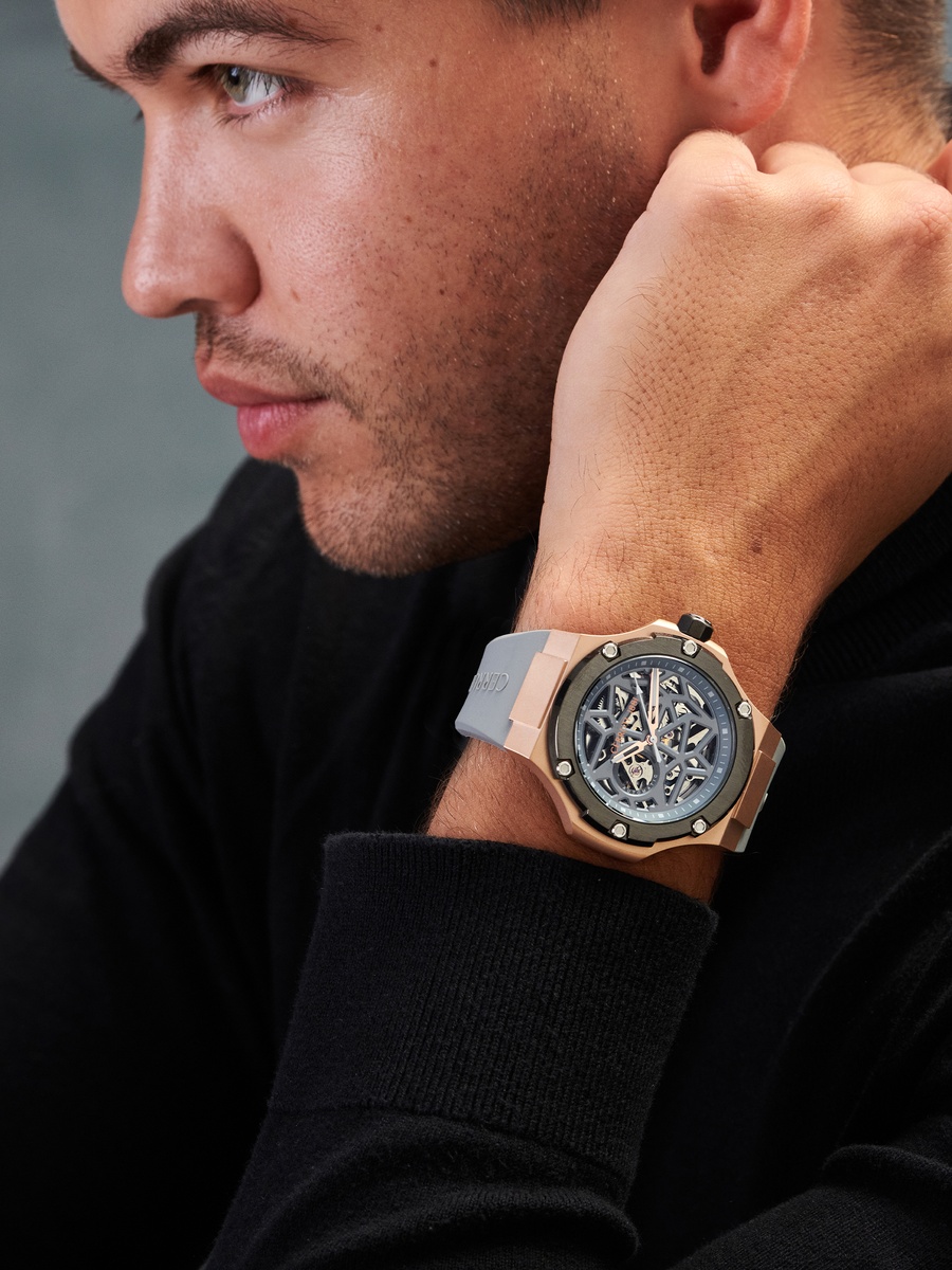 Lucardo Men Automatic Watch, 49mm