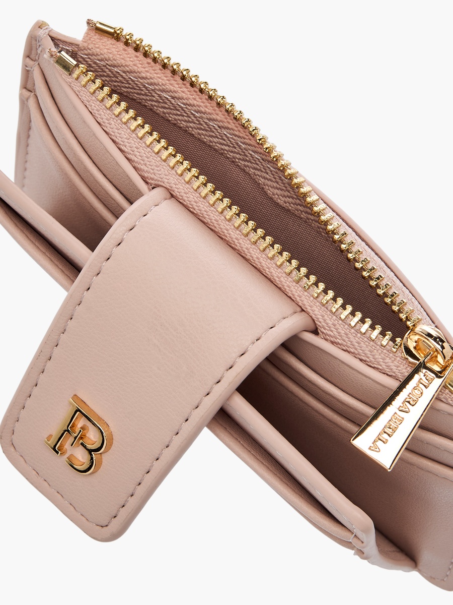 Solid Card Holder with Zip Closure