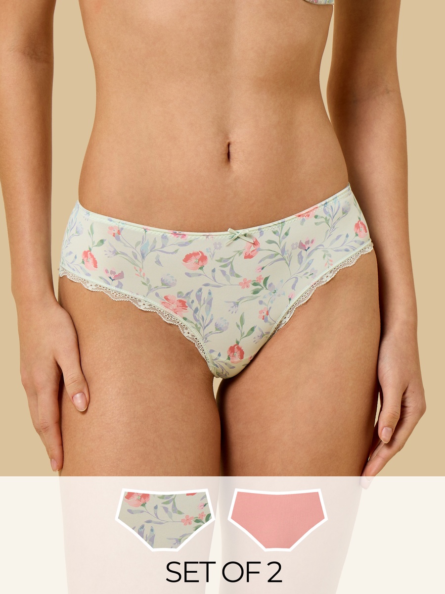Pack of 2 - Assorted Boyleg Briefs