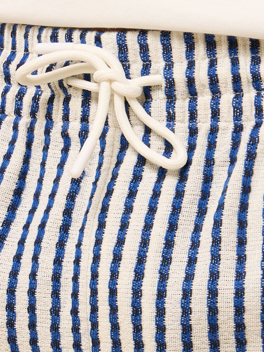 Striped Relaxed Fit Shorts