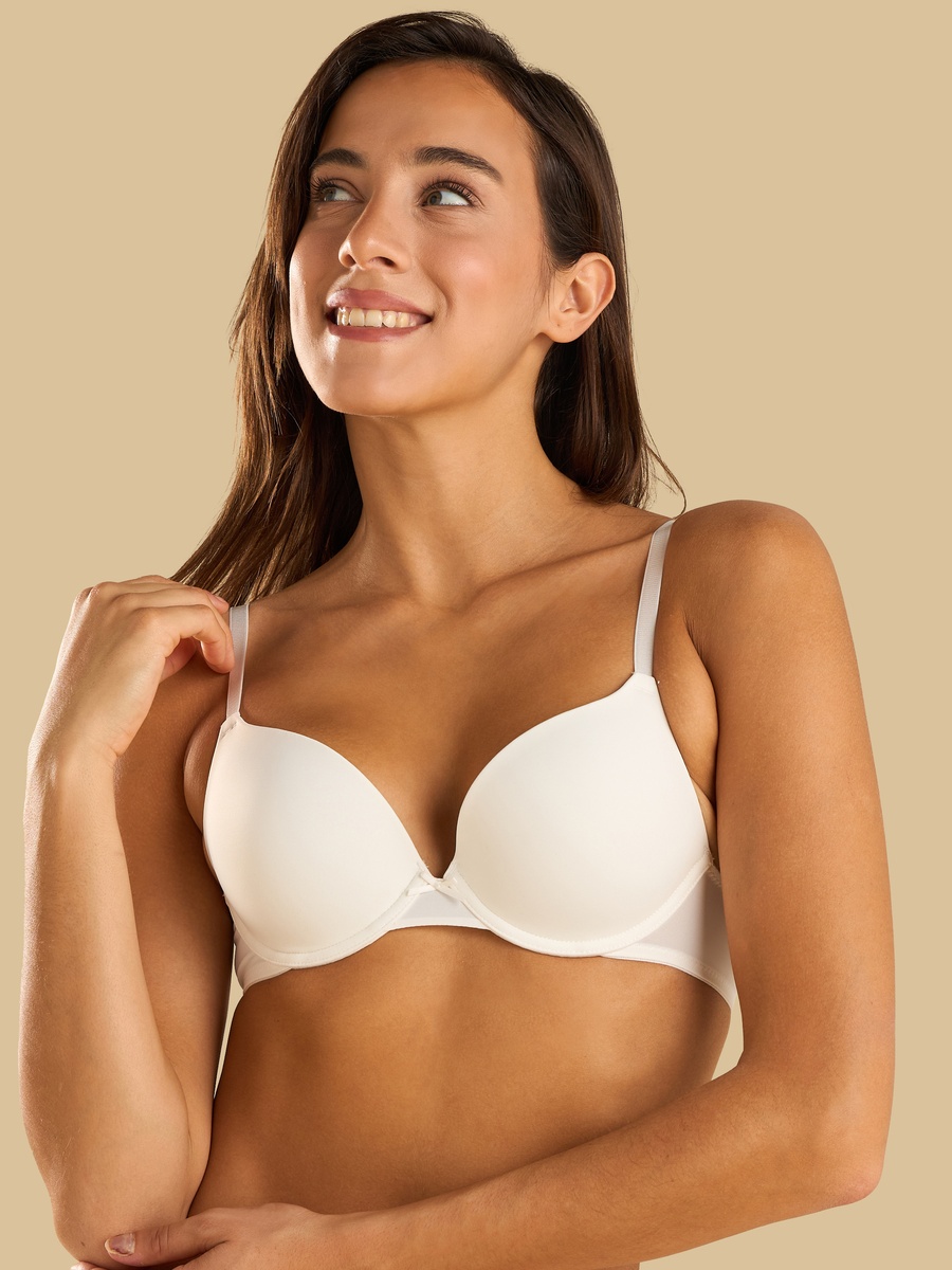 Pack of 2 - Padded Wired Plunge Bra