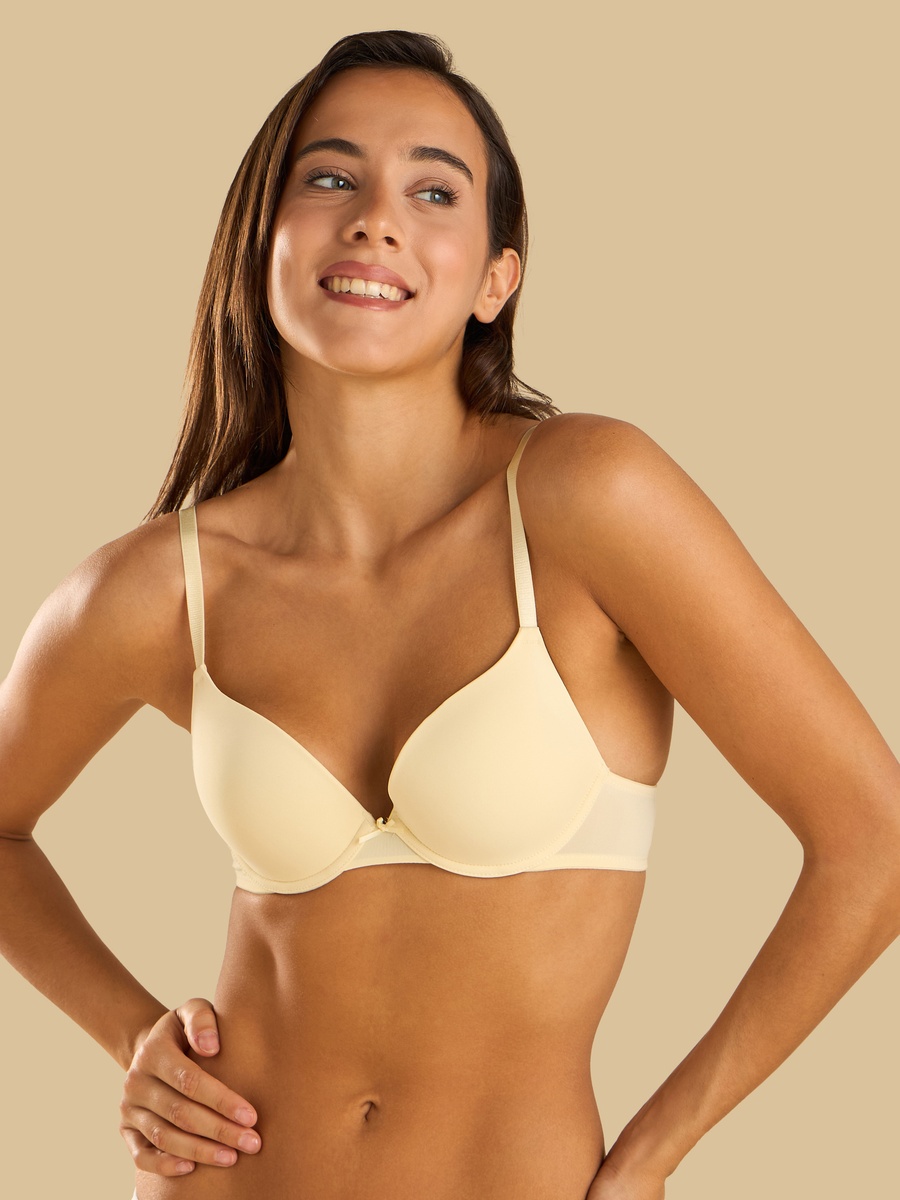 Pack of 2 - Padded Wired Plunge Bra