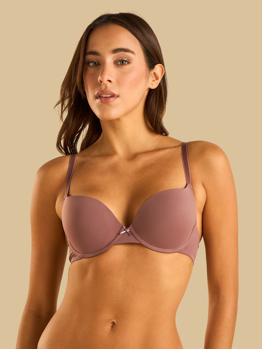 Plain Padded Wired Push-Up Bra