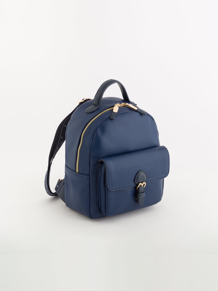 dalia large leather backpack Dahlia Side access to main compartment. Michael Kors Dalia large backpack