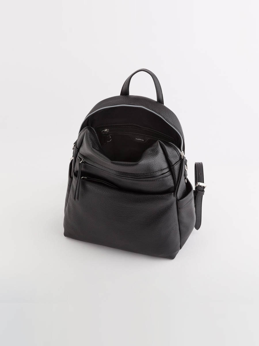 Black Boston Backpack
