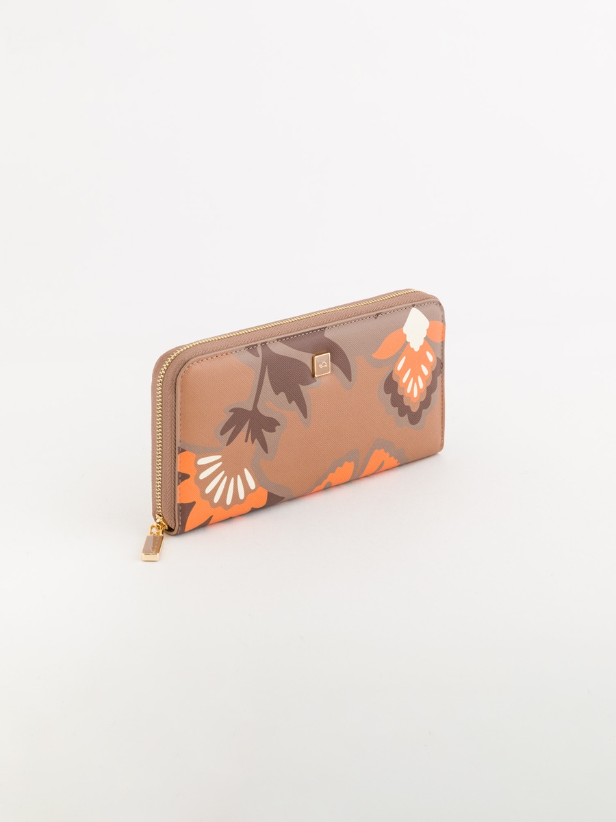 Faux Leather Bouquet Wallet