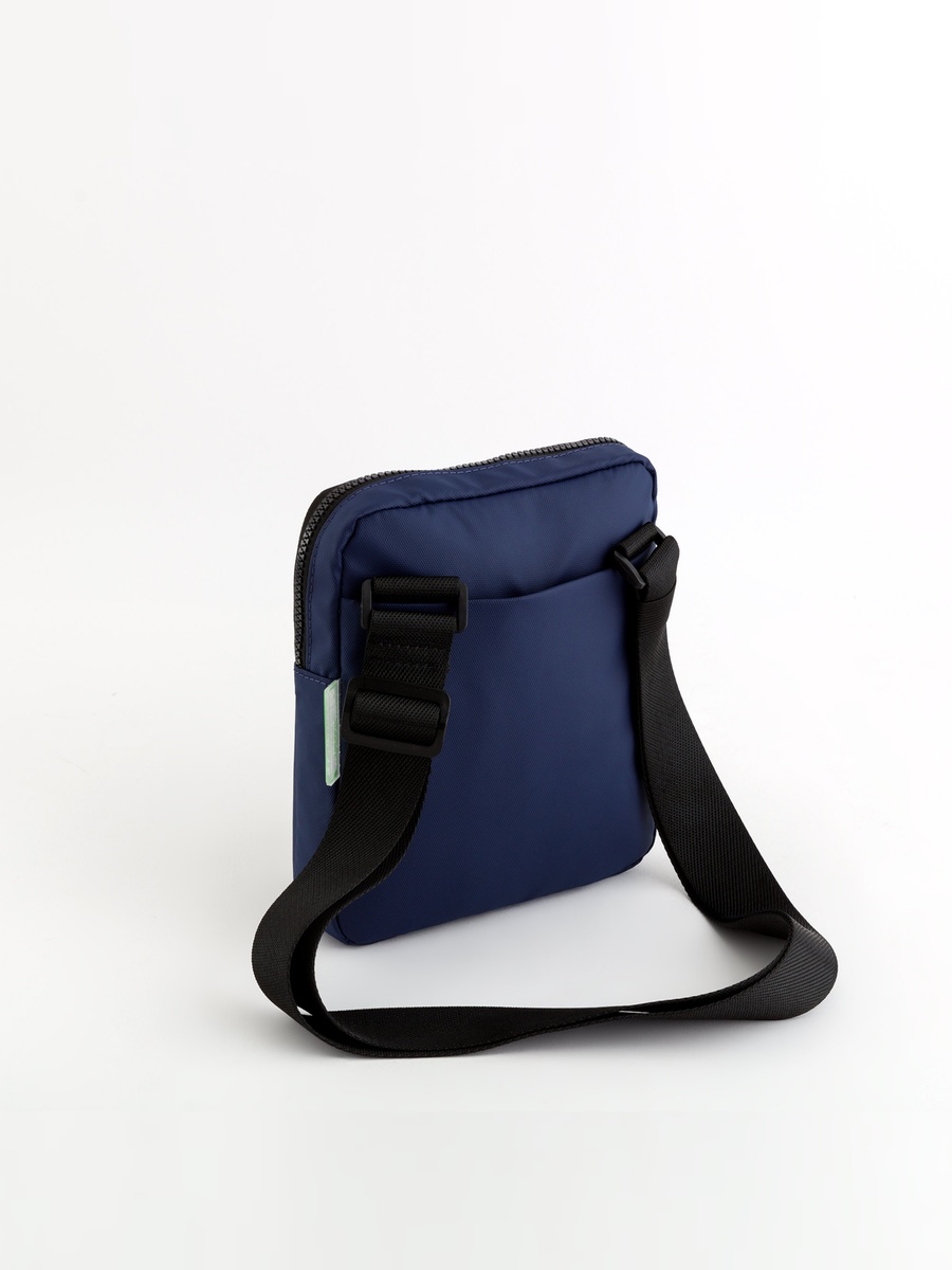 Solid Taping Detail Crossbody Bag