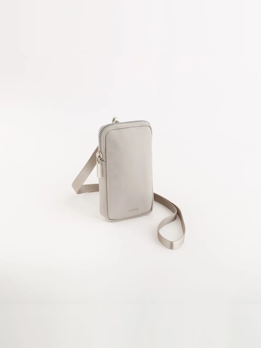 Solid Phone Holder Bag with Strap