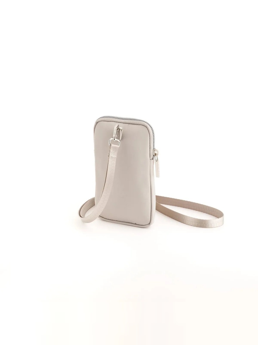Solid Phone Holder Bag with Strap