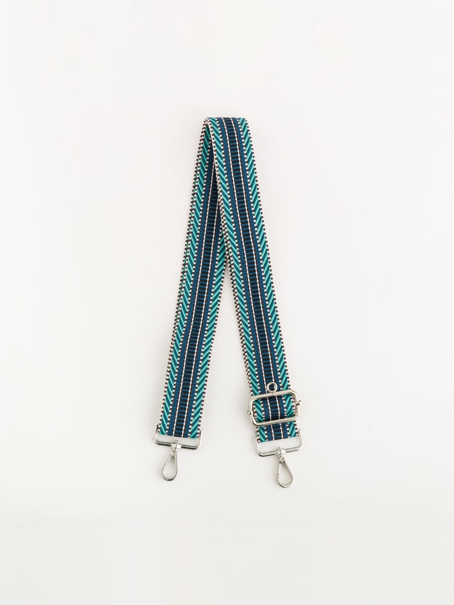 Patterned Bag Strap with Hook