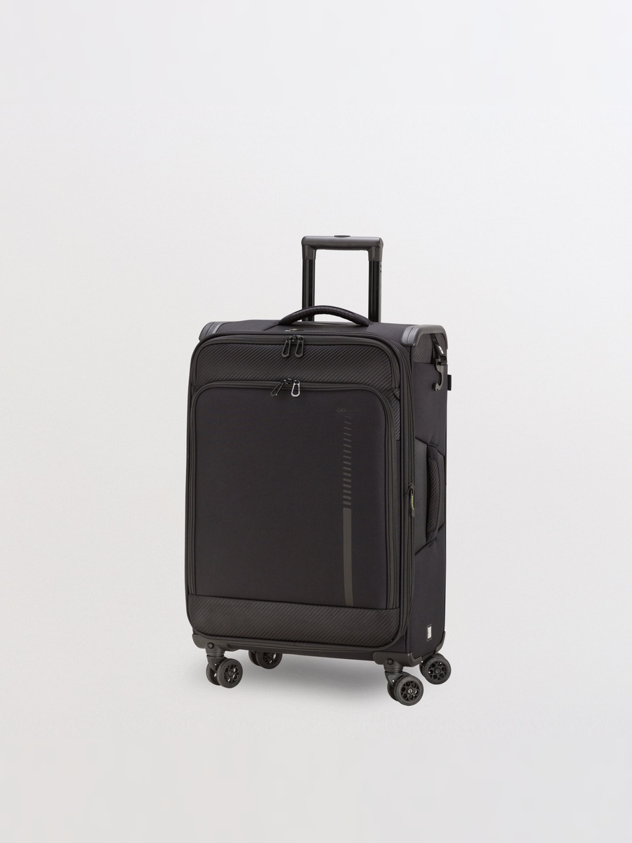 Advantex Go Black Small Hard Trolley Bag