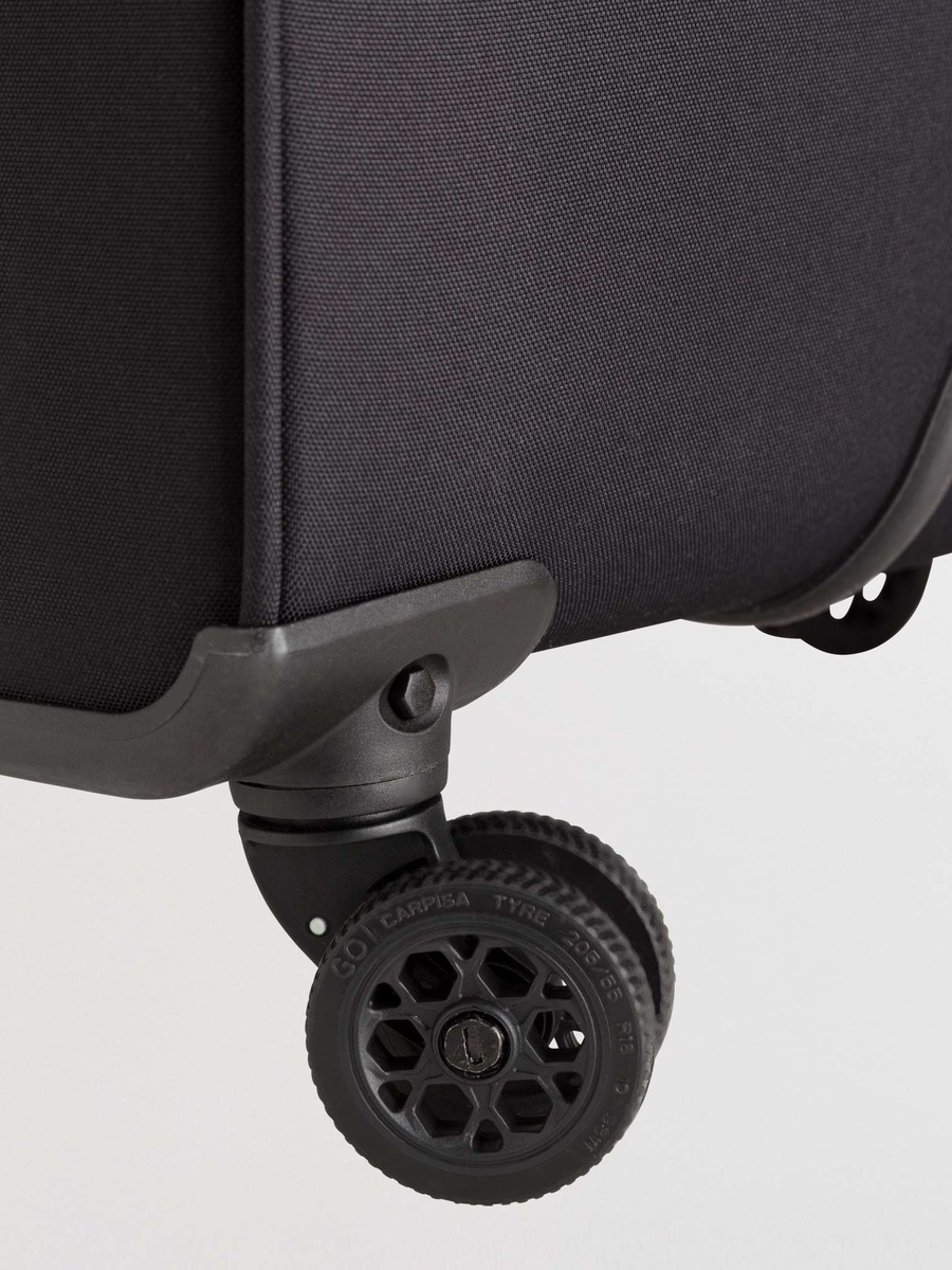 Advantex Go Black Small Hard Trolley Bag