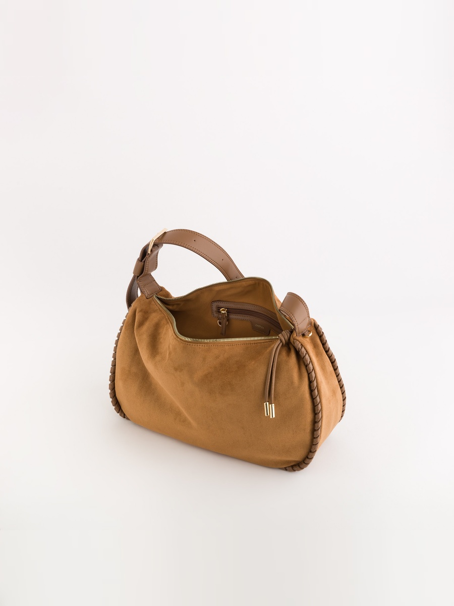 Mandorlo Camel Handbag