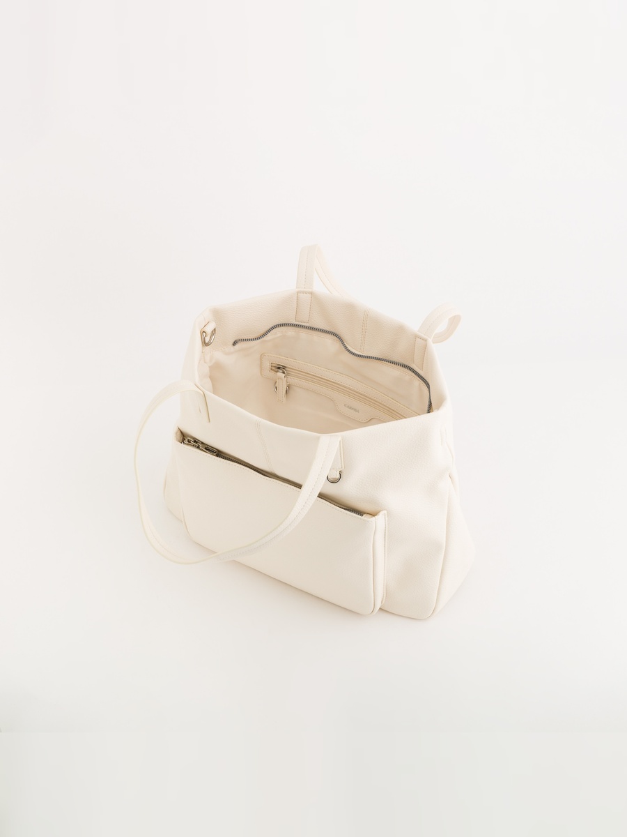 Ester Tote Bag with Zip Pocket